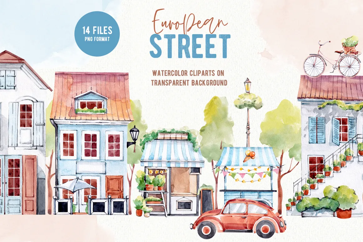 TRAVEL BUNDLE 2. Watercolor set