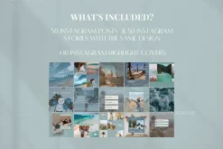 Travel Instagram Canva Templates