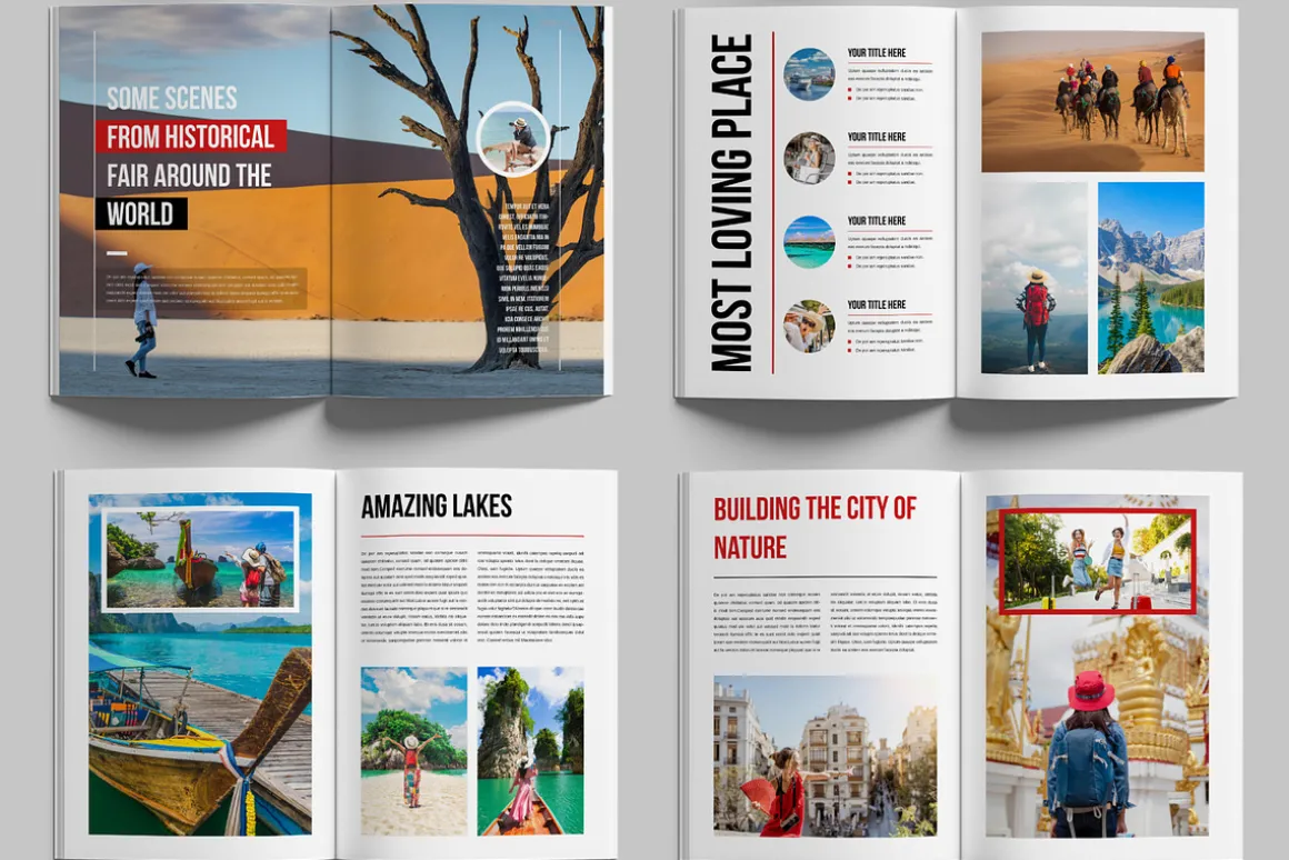 Travel Magazine Template