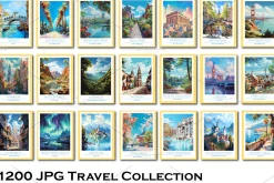 Travel Poster Wall Art Bundle