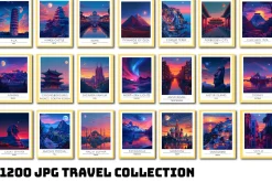 Travel Poster Wall Art Bundle