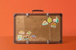 50 Travel Stickers.