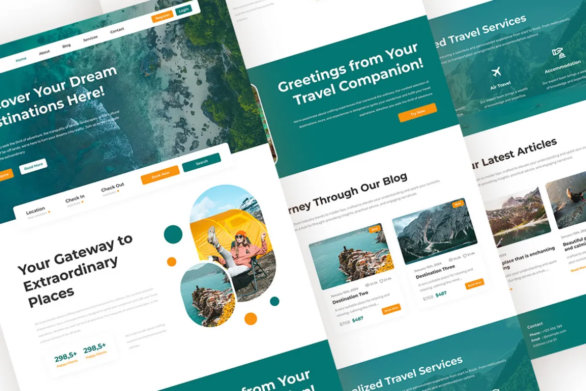 Travlo - Travel Landing Page