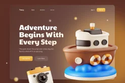 Travy - Travel 3D Icon Set