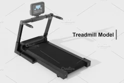 Treadmill 3D Model