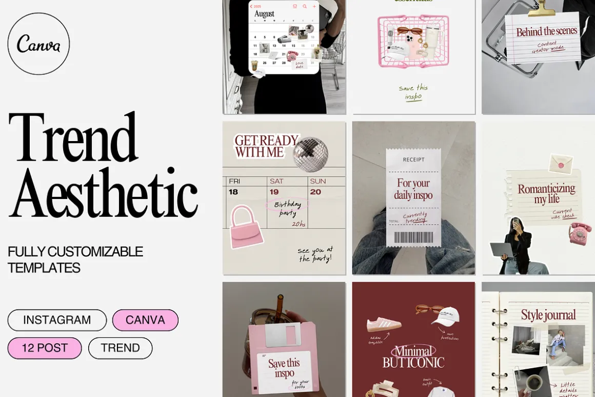 Trend Aesthetic | Social Media Kit