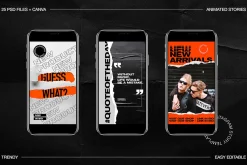 Trendy Animated IG Stories Ps, Canva