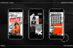 Trendy Animated IG Stories Ps, Canva