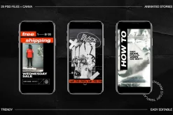 Trendy Animated IG Stories Ps, Canva