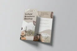 Trifold Brochure Mockups