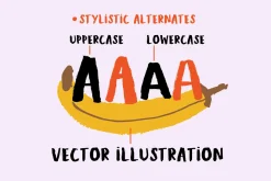 Tropical Asian - Organic Brush Font