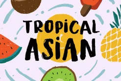 Tropical Asian - Organic Brush Font