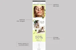 Tropical Fashion Email Template