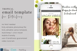Tropical Fashion Email Template