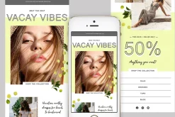 Tropical Fashion Email Template