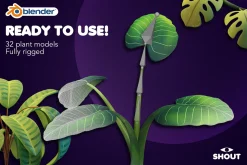 Tropical Plants Pack - Rigged