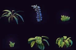 Tropical Plants Pack - Rigged