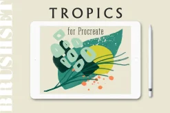 Tropics Photoshop&Procreate Brushes