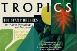 Tropics Photoshop&Procreate Brushes