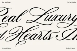 True Fate Script & Serif Font Duo