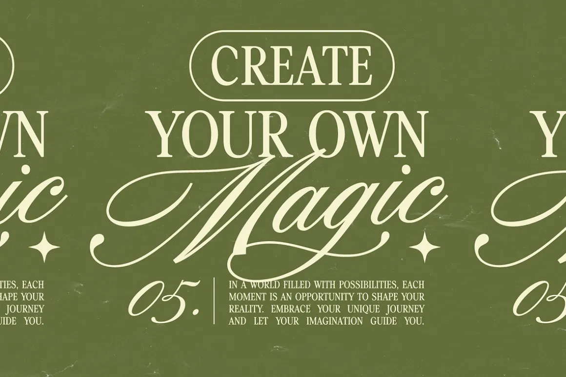 True Fate Script & Serif Font Duo