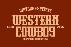 True Story - Western Slab Serif