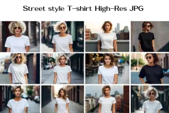 100 T-shirt Mockup Bundle