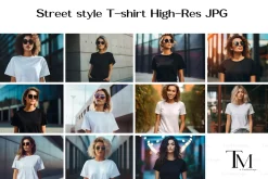 100 T-shirt Mockup Bundle