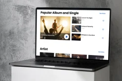 TuneTrove - Music Player Landing Pag