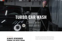 Turbo - Car Wash Website Template