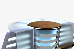TV Studio News Desk 8