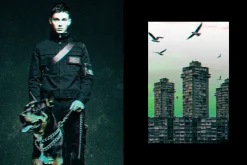 TV CRT Glitch Photo Effect