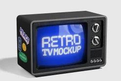 TV Mockup 2 Views