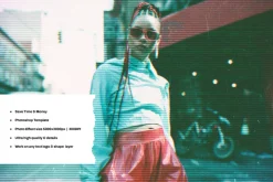 TV Scanline Photo Effect