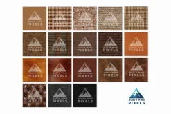 18 Tweed and Leather Digital Papers