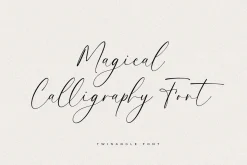 Twinangle Calligraphy Font