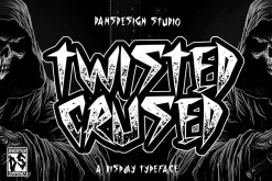 Twisted Crused Halloween Marker