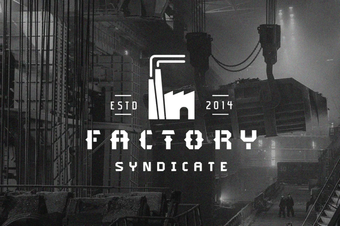 Typehead Industrial Stencil | Font