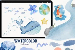 90+ ULTIMATE PROCREATE BRUSHES