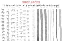 Ultimate Shoe Lace Procreate Brushes