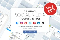 Ultimate Social Media Mockups Bundle