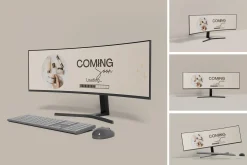 Ultrawide Monitor Mockup