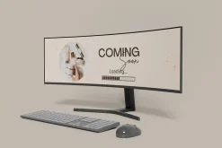 Ultrawide Monitor Mockup