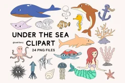 Under The Sea Clipart - Swiitery