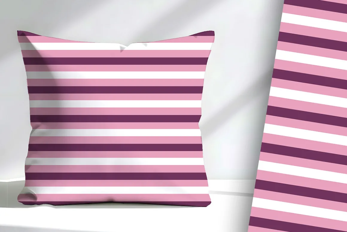 Unicorn Pop Art Pink Stripe