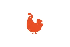 Unique Chicken Logo