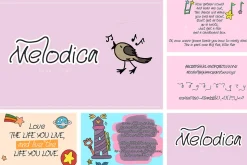 Unique 82in1 Handwritten font
