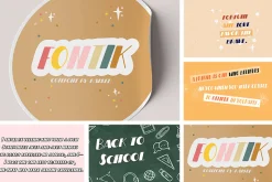 Unique 82in1 Handwritten font