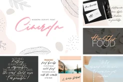 Unique 82in1 Handwritten font