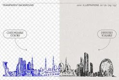 United Arab Emirates Skylines
